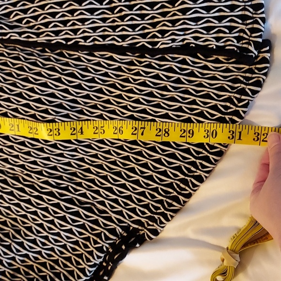 Moonlight Y&S Fashion Design Women's Open Cardigan Black White Artsy Boho S - Picture 8 of 10